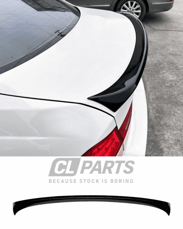 BMW E90 05-12 CSL look takaspoileri Kiiltävän musta