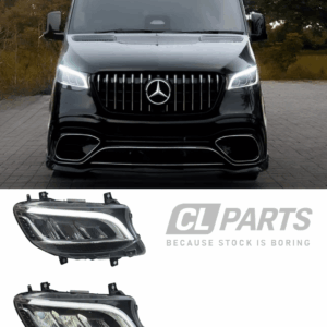 MB Sprinter W907 2018-> FULL LED ajovalot halogeenivalojen tilalle