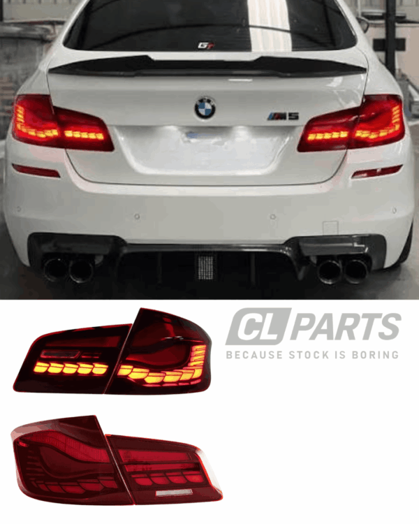 BMW 5-sarja F10 OLED takavalot