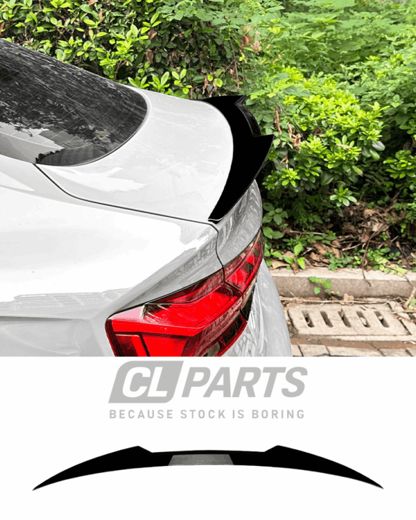 Audi A5 S5 RS5 F5 Coupe kiiltävän musta M4-look spoileri