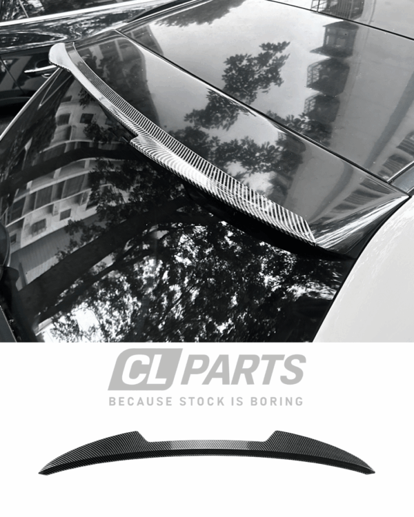 Audi A3 8P S-line Sportback takalippa carbon look