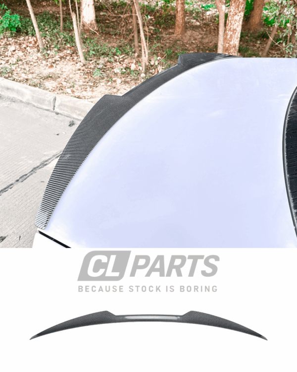 Audi A4 S4 B8 M4-look takaspoileri carbon look