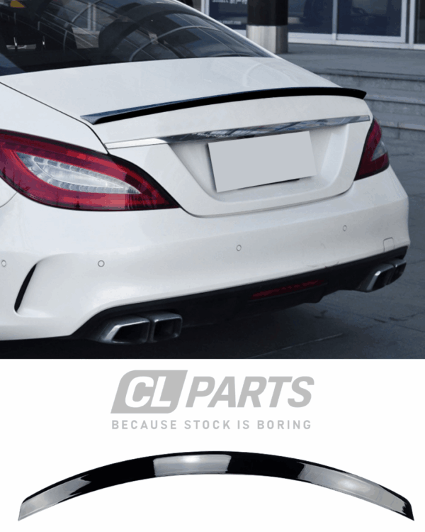 MB CLS C218 kiiltävän musta takalippa