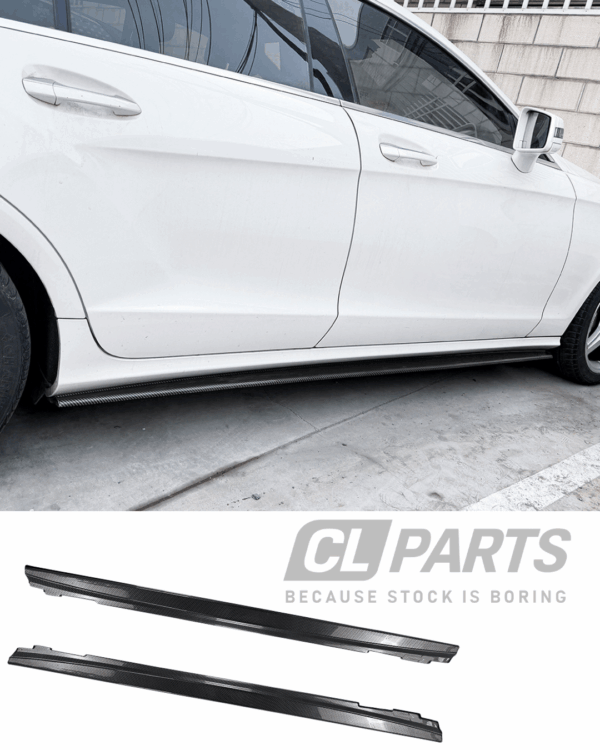 MB CLS C218 carbon look AMG Line helmalevikkeet