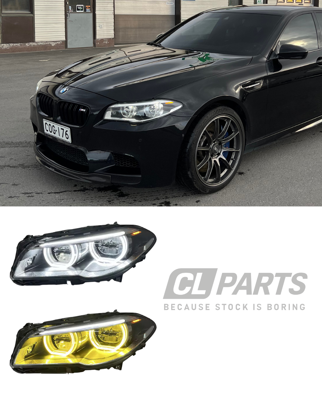 BMW 5-SARJA F10 / F11 LCI LED-ajovalot