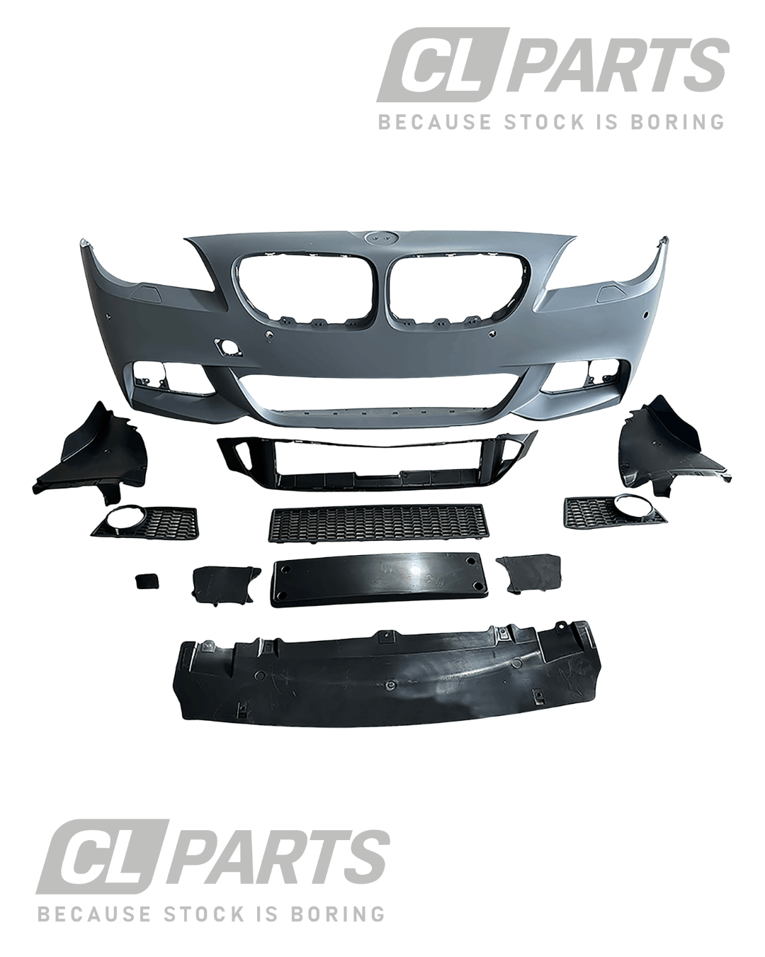 BMW F10/F11 pre lci M-look etupuskuri